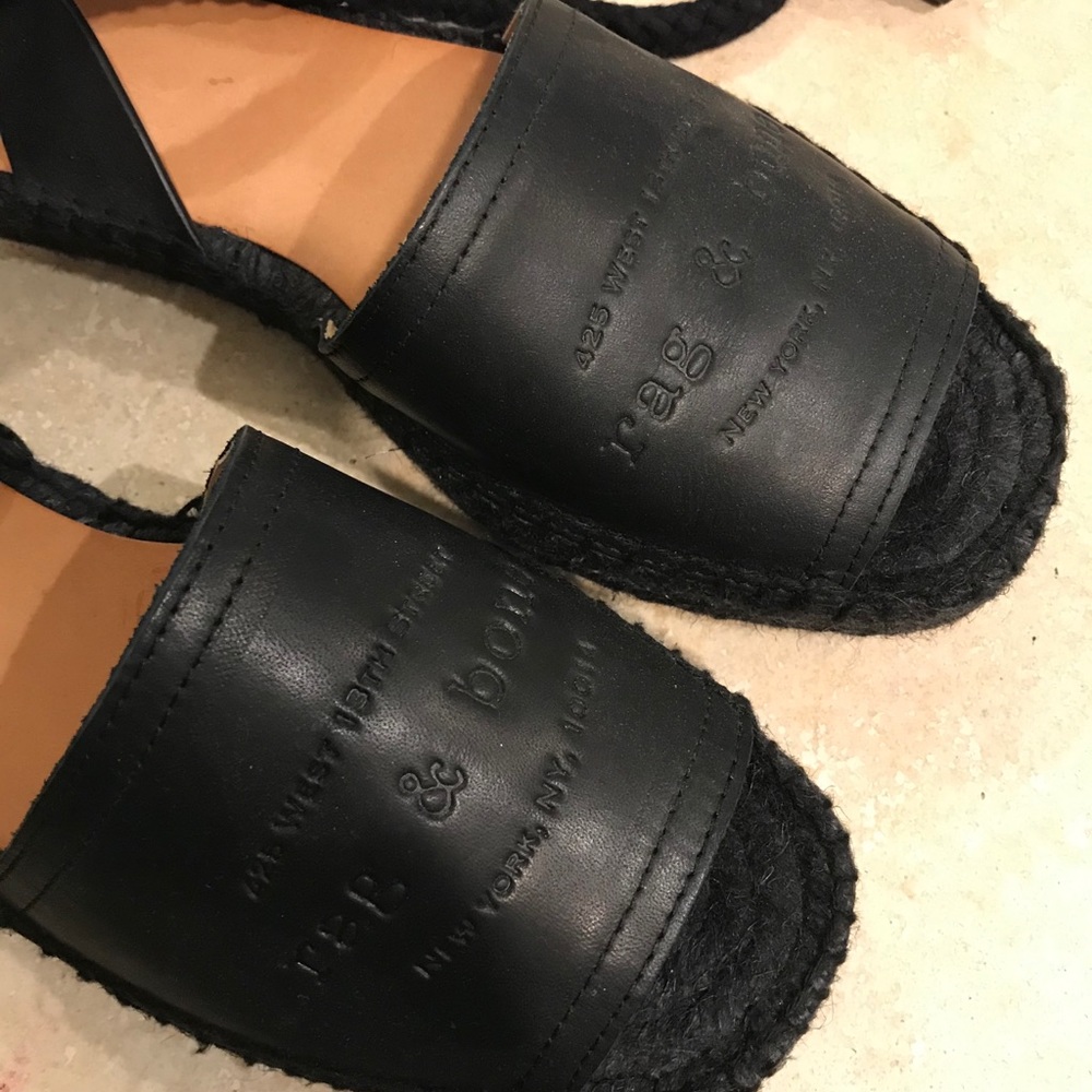 Black Rag & Bone Sandals - Picture 2 of 4